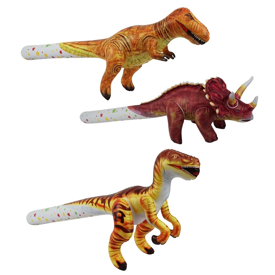 Juguete inflable de dinosaurio Tyrannosaurus inflable del mundo 38" L por 15" de alto Foto 2 de 4