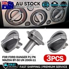 <!--F#f_0-->3Pcs AC Heater Fan Control Knobs Fit For Ford Ranger PJ PK Mazda BT-50 2006-2011<!--F/-->