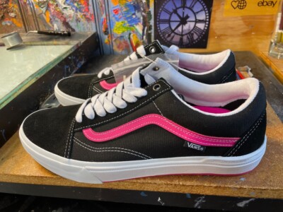 Vans BMX Old Skool Black Neon Pink Size US 10.5 Men New Rare Sneaker VN0005UZBFY