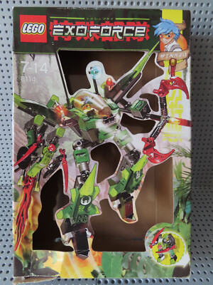LEGO EXO-Force 8114 Chameleon Hunter Chamäleonjäger kpl. BA Figur  OVP TOP (2)
