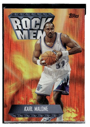 Karl Malone 1998-99 Fleer Ultra Basketball Card #53 Utah Karl Malone 1998-99 Fleer Ultra Basketball Card #53 Utah