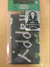 NEW Happy St Patrick's Day Vest 31361 FREE SHIPPING