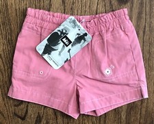 REI Tech Shorts Tot Girls 6m Parakeet Pink UPF 50 Baby Elastic Waist NWT