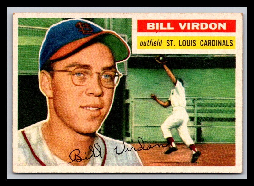 1956 Topps #170b Bill Virdon VG or Better