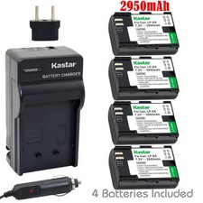 LPE6 Battery  Regular Charger for Canon EOS 6D, 7D, 7D Mark II, 60D, 60Da, 70D