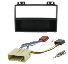 Ford Fiesta Mk6 2002-2005 Complete Single Din Radio Fitting Facia Kit and wiring