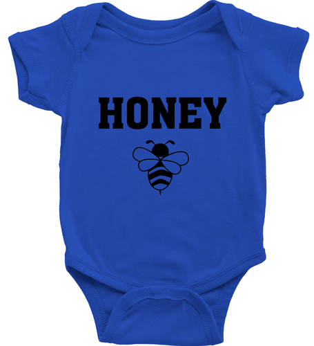Honey Toddler Kids Tee T-Shirt Baby Bodysuit Clothes Gift Bee Sweet Honey Bee - Picture 24 of 36