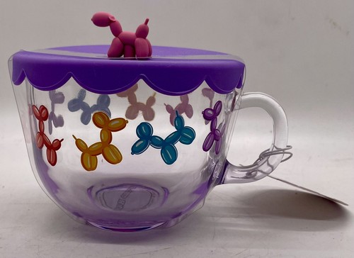 Taza de vidrio globo para perro con tapa - Imagen 3 de 7