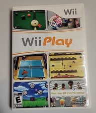 Wii Play (Nintendo Wii, 2007) Complete With Manual