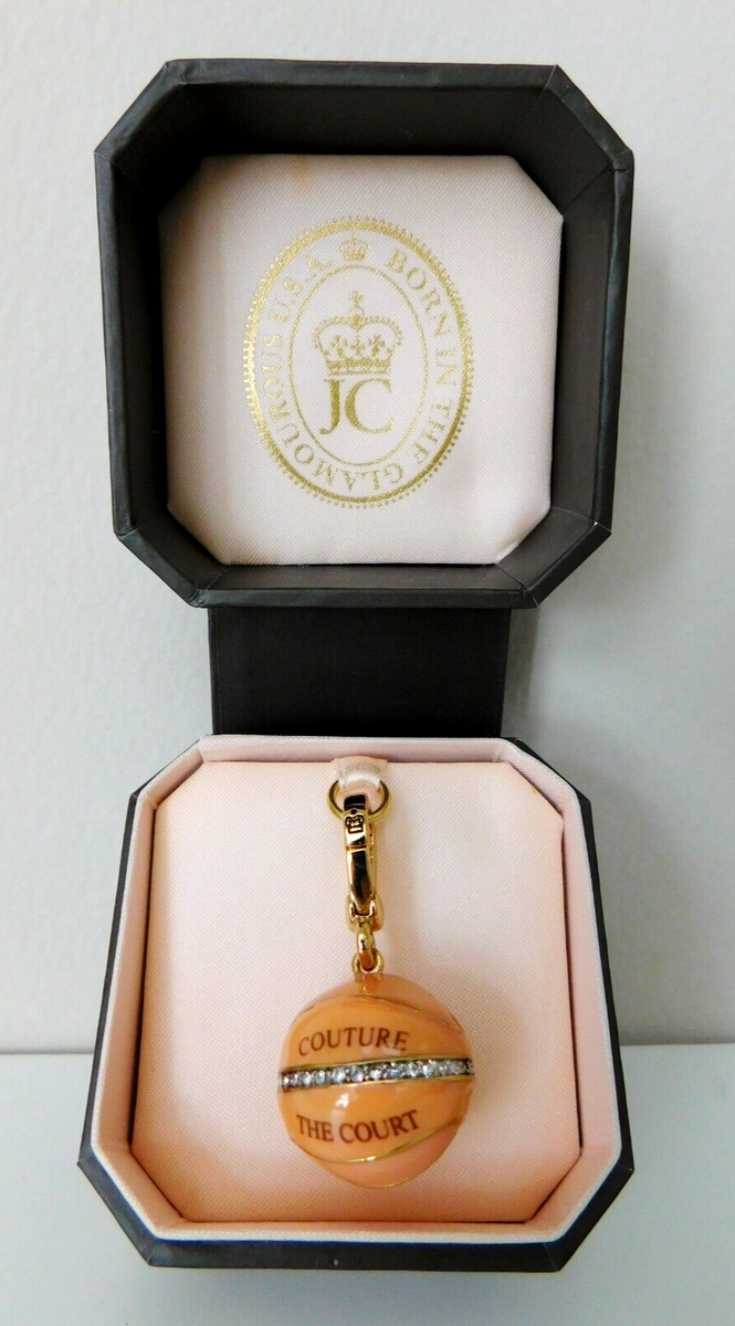 NEW NWT Juicy Couture the Court BBall BasketBall Charm NEW NWT Juicy Couture the Court BBall BasketBall Charm