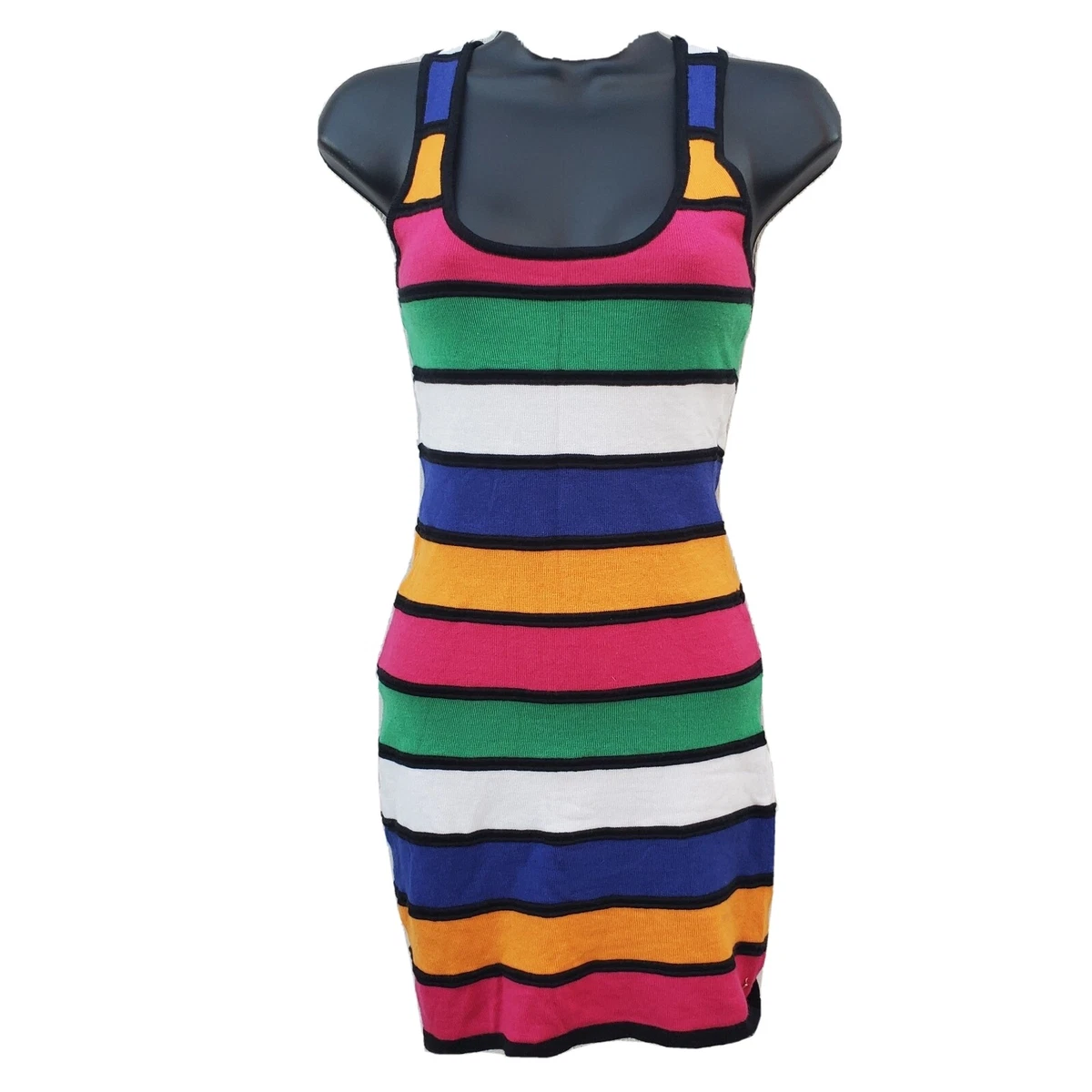 Tight rainbow shop dress