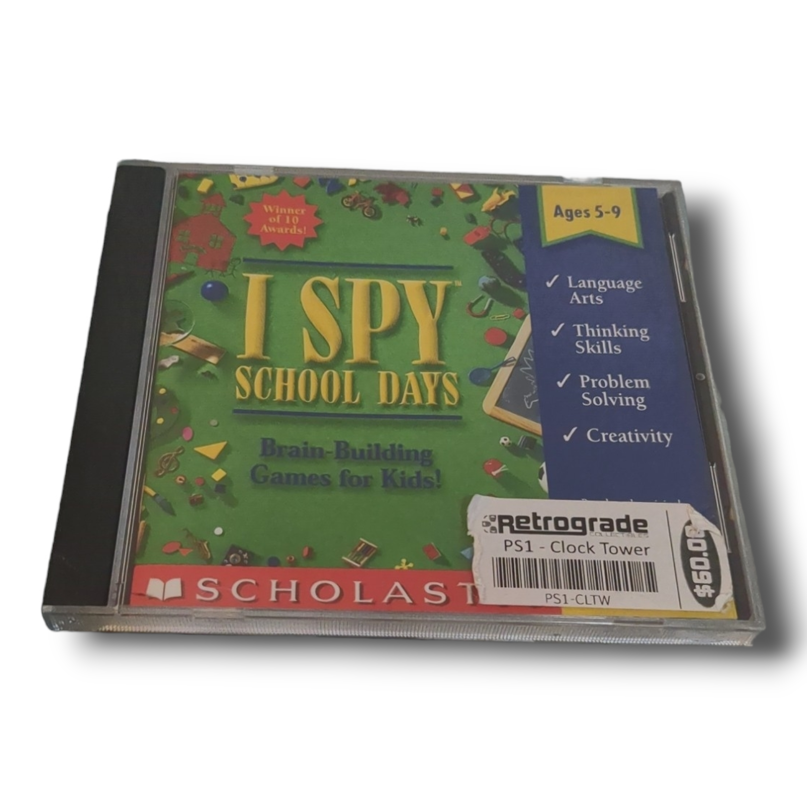 I Spy School Days Educational Games Ages 5-9 CD PC. Free Shipping  78073215935