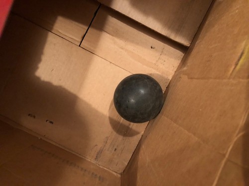 Juego de bolos magnéticos vintage años 50 T. Cohn Superior juguetes de estaño litografía con caja - Imagen 5 de 5