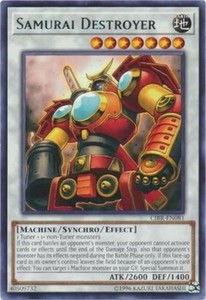 Samurai Destroyer - CIBR-EN081 - Rare - Unlimited Edition x3 - Near Mint