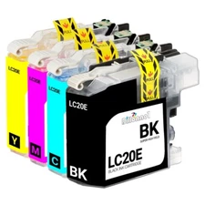 For Brother LC20E Ink Cartridge for MFC-J775DW MFC-J775DWL MFC-J985DW XL Lot