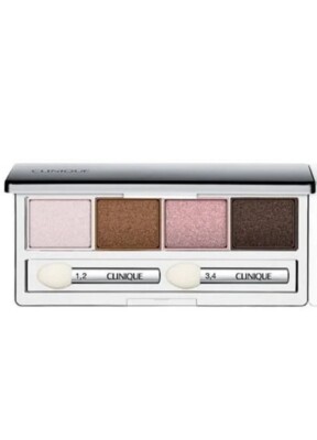 Clinique All About Shadow Quad - Pink Chocolate #06 New In Box
