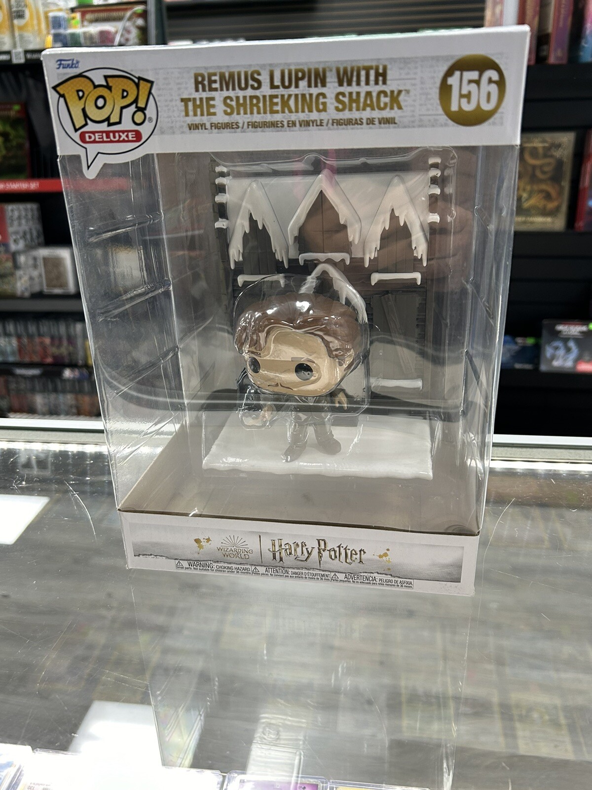 Funko Pop! Deluxe: Harry Potter - Remus Lupin With Shrieking Shack #156 New (1)