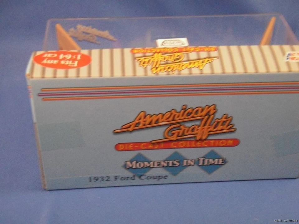 AMERICAN GRAFFITI MOVIE DIORAMA DIECAST 1:64 1932 FORD COUPE DIECAST MEL'S DINER - Image 3 of 4