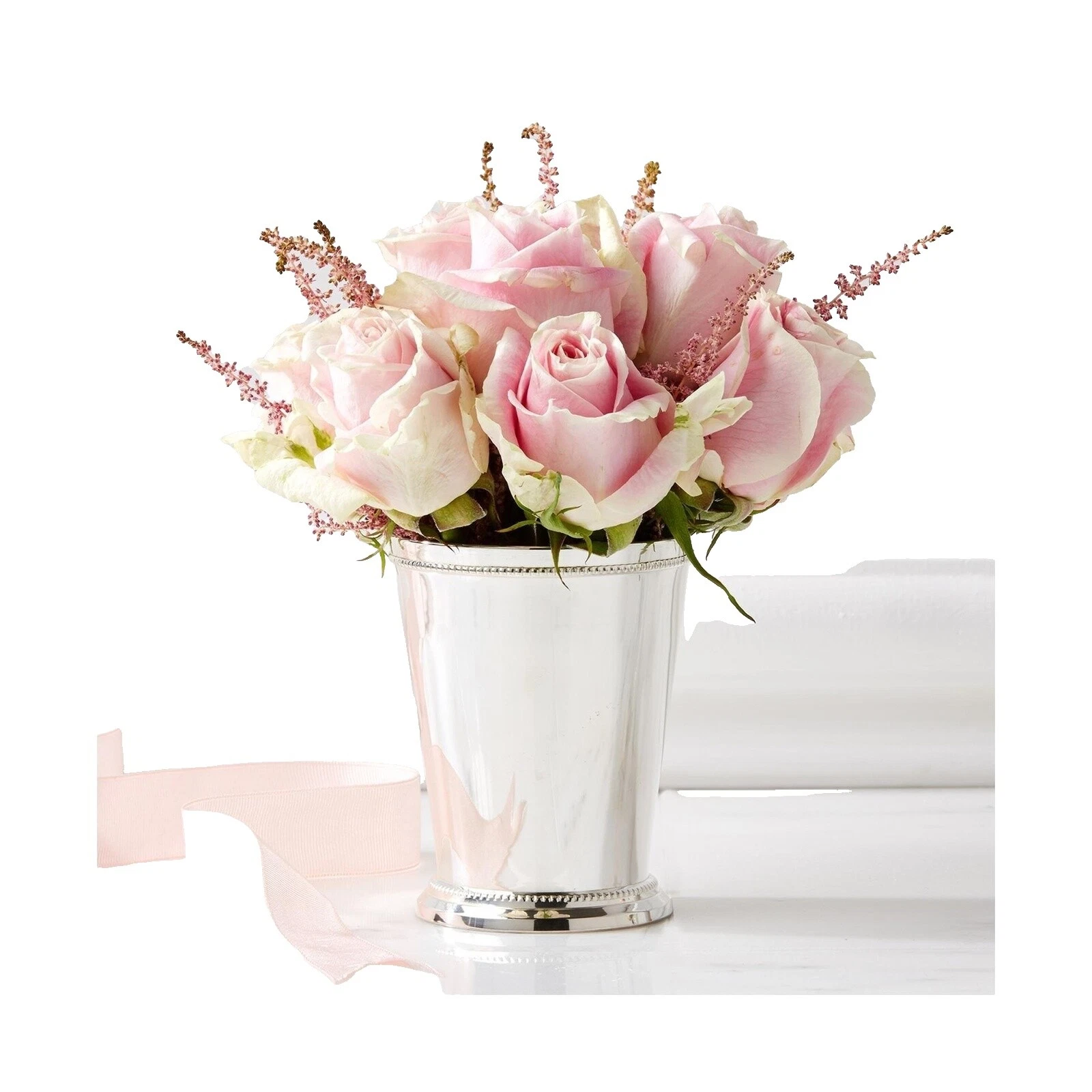 Jarrones Chapado En Plata