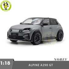 1/18 Renault Alpine A290 GTS 2025 Norev 185451 Gray Diecast Model Car