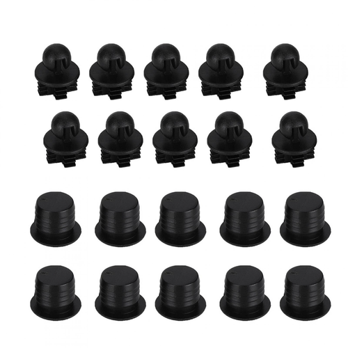 10 Sets Speaker Net Cover Plastic Grill Mesh Button Mount Peg Buckle Fastener - Picture 2 of 6