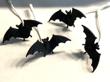 Playmobil,BLACK BATS ON A STRING (4) Spooky,Halloween