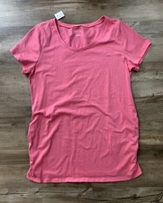 BumpStart Pink Maternity Top Size Large