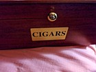 CIGAR DISPLAY OR PROMOTION ITEM HUMIDOR BOX FOR CIGARS - MARTINEZ SANTIAGO — photo 2