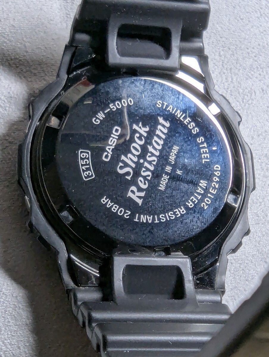 CASIO G-SHOCK GW-5000 ジャンク品 USED Excellent] Casio G-Shock GW-5000-1JF Watch Retired Model