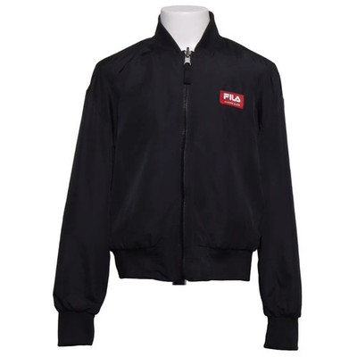 Fila, Bomberjacke, Unisex (Kinder), Größe: 134/140, Schwarz/Pink, Sonstiges #Cm6