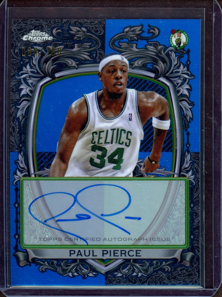 25+ Paul Pierce Basketball Original Autographed Sports Trading