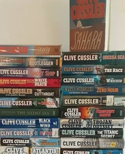 YOU PICK the Title-Hardcover Novels by CLIVE CUSSLER