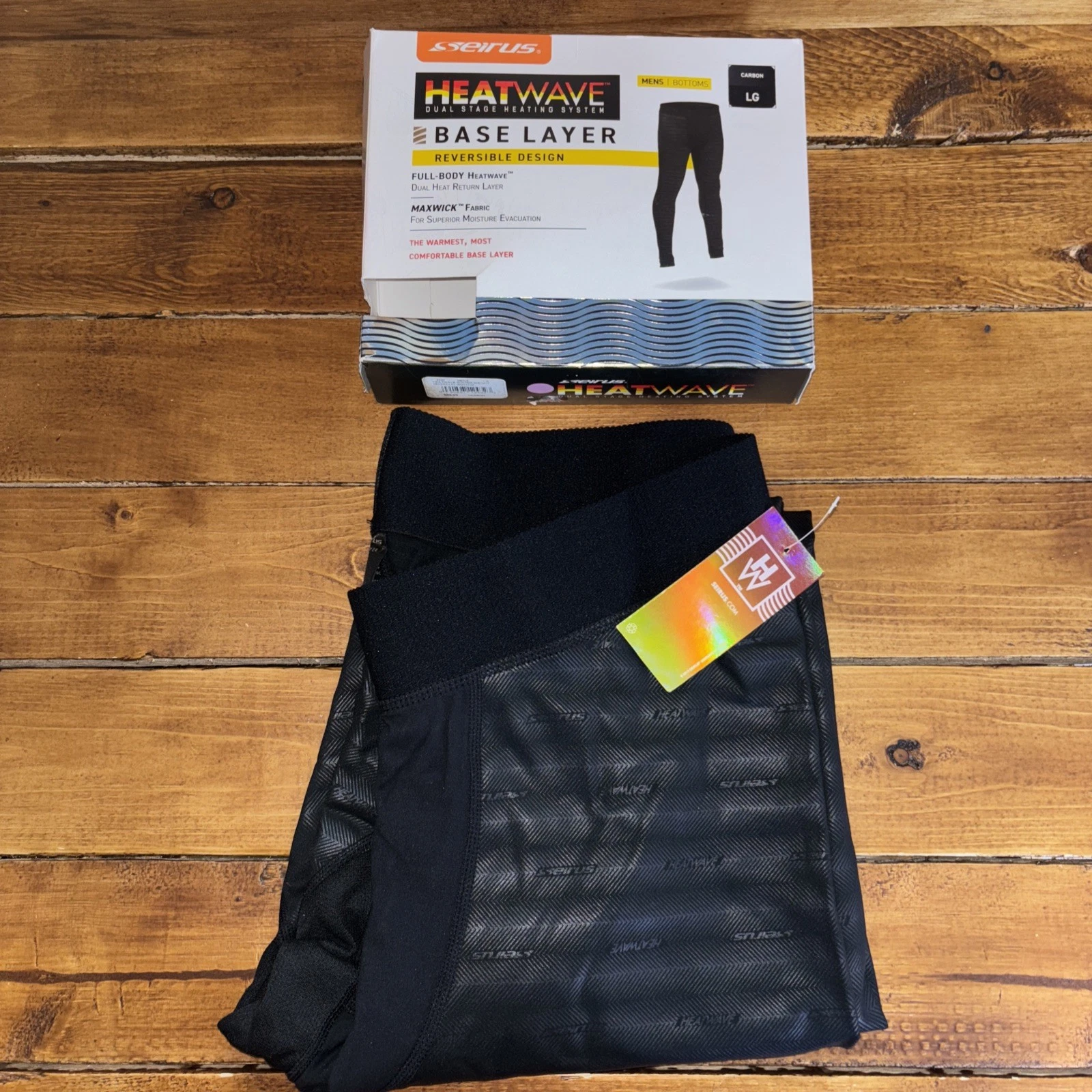 Seirus Men's Large Heatwave™ Base Layer Pants Full Length Bottoms Reversible NEW
Opens in a new wind