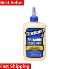 8 Oz II Wood Glue - Strong, Water-Resistant Adhesive for Woodworking