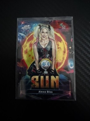 2026 Topps Cosmic WWE Alexa Bliss SUN Planetary Pursuit
