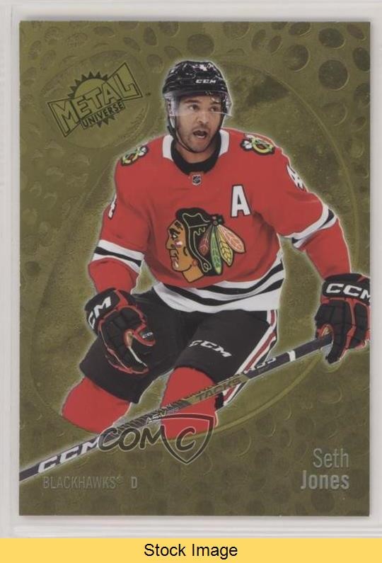 2022-23 Skybox Metal Universe Gold Spectrum FX Seth Jones #23 READ 2ld