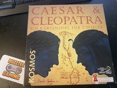 Caesar & Cleopatra Kartenspiel 2Spieler (Kosmos,1997) VOLLSTÄNDIG 