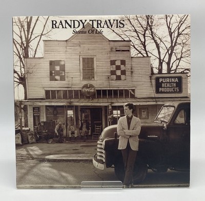 Randy Travis Storms Of Life 1986 Warner Bros. LP 12'' Vinyl 33 RPM 1-25435
