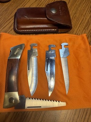 CaseXX-Changer Removable Blade Folding Knife with Rosewood Handle