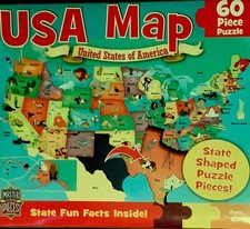 MasterPieces USA Map Jigsaw 0705988112072 