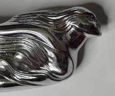 1941 Cadillac Flying Goddess Hood Ornament Missing Feet Chrome Metal 1941 Cadillac Flying Goddess Hood Ornament Missing Feet Chrome Metal