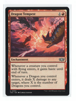 MTG - Dragon Tempest - Normal - Commander: Tarkir: Dragonstorm - NM