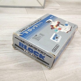 Nintendo Famicom Robot Gyro Set 1985 Unused Boxed HVC-GYS Japan Rare R.O.B.