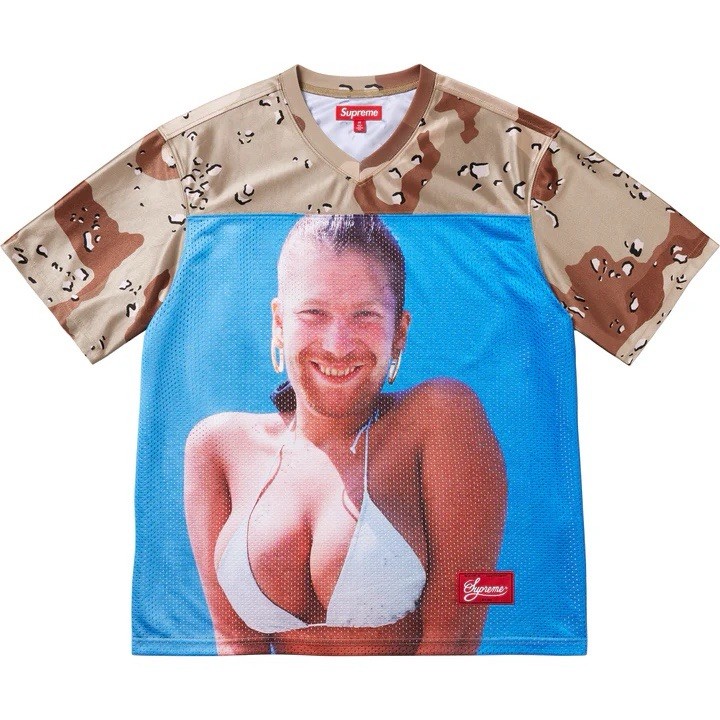 シャツ Supreme x Aphex Twin Football Jersey Supreme Aphex Twin Football Jersey Black Men's - SS25 - US