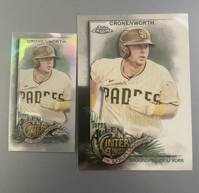 2022 Allen & Ginter Chrome Refractor & Mini #278 Jake Cronenworth 2 Cards Padres