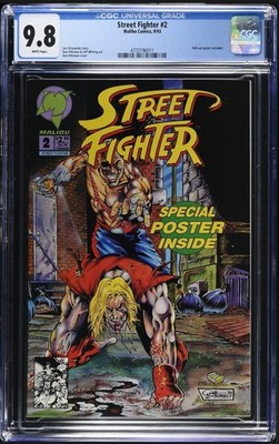 CGC 9.8 Street Fighter 2 First Appearance of Vega 