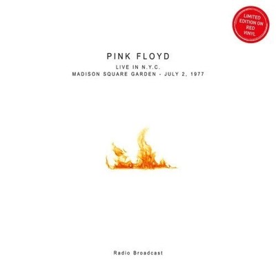 PINK FLOYD Live In NYC Madison Square Garden,July 2, 1977 *SEALED* Red Vinyl LP