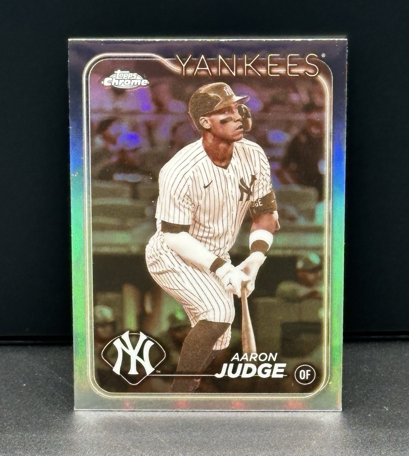 2024 Topps Chrome #50 Aaron Judge Sepia Refractors