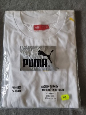 ING RENAULT F1 TEAM HERREN PUMA 'T' SHIRT NEU GR. 4XL 600848 SELTEN Gelb Logo