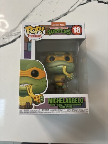 Neu! Funko POP! Teenage Mutant Ninja Turtles Michelangelo #18